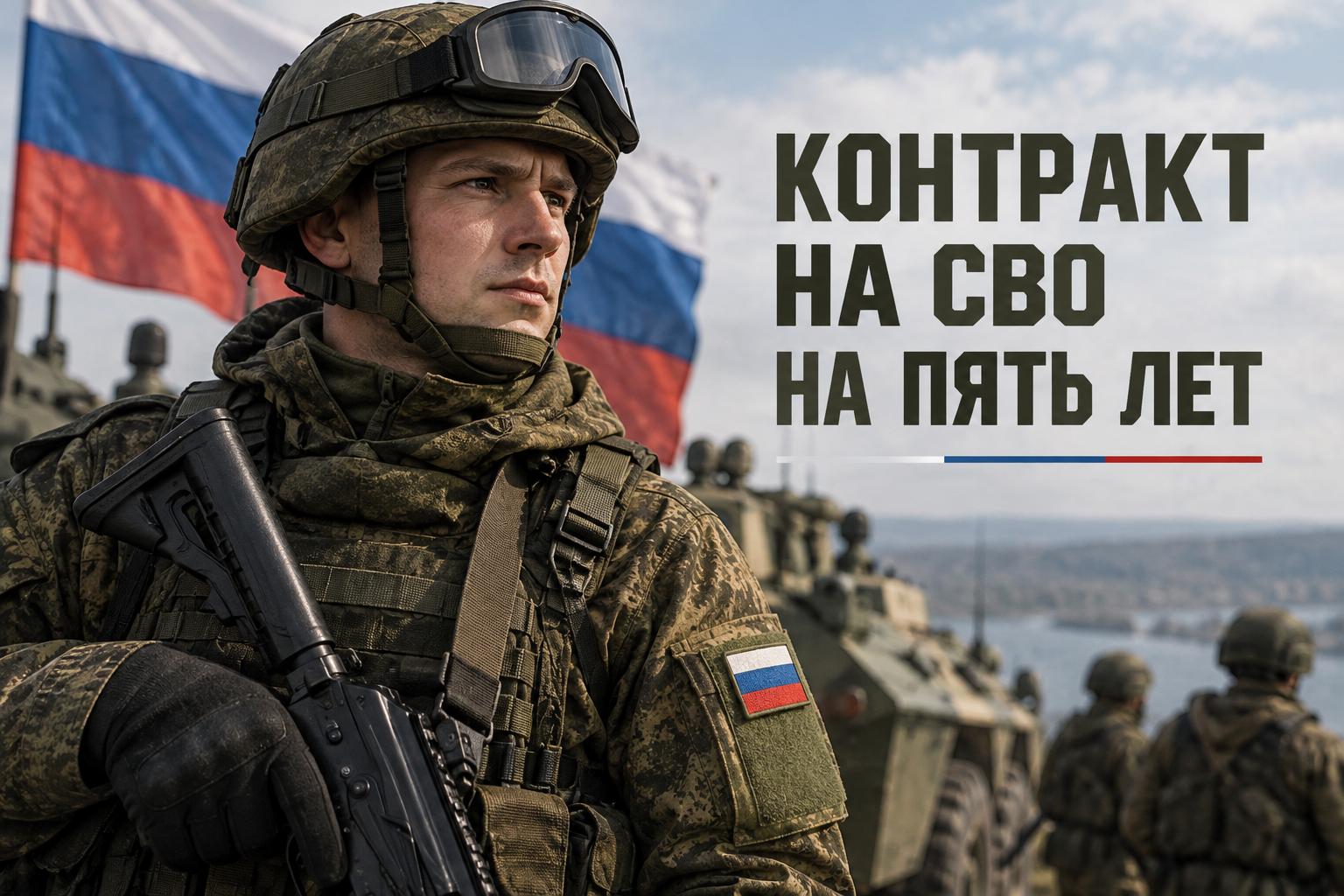 Контракт на СВО на пять лет: что важно знать