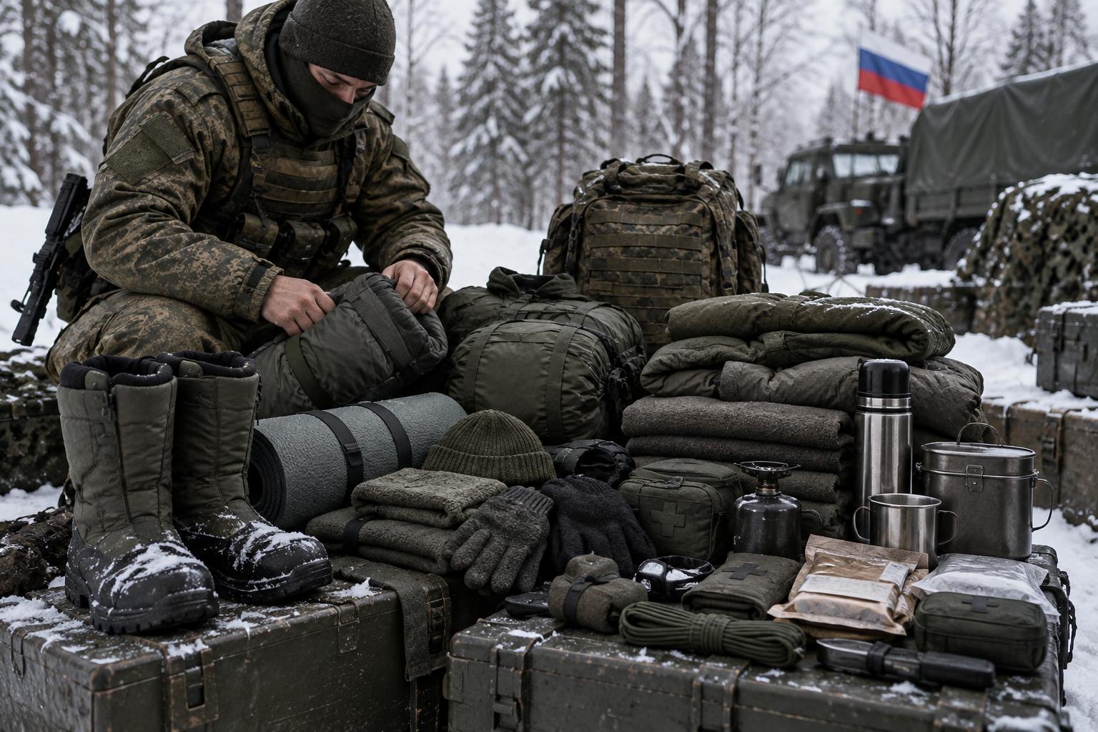 Что взять зимой на службу
