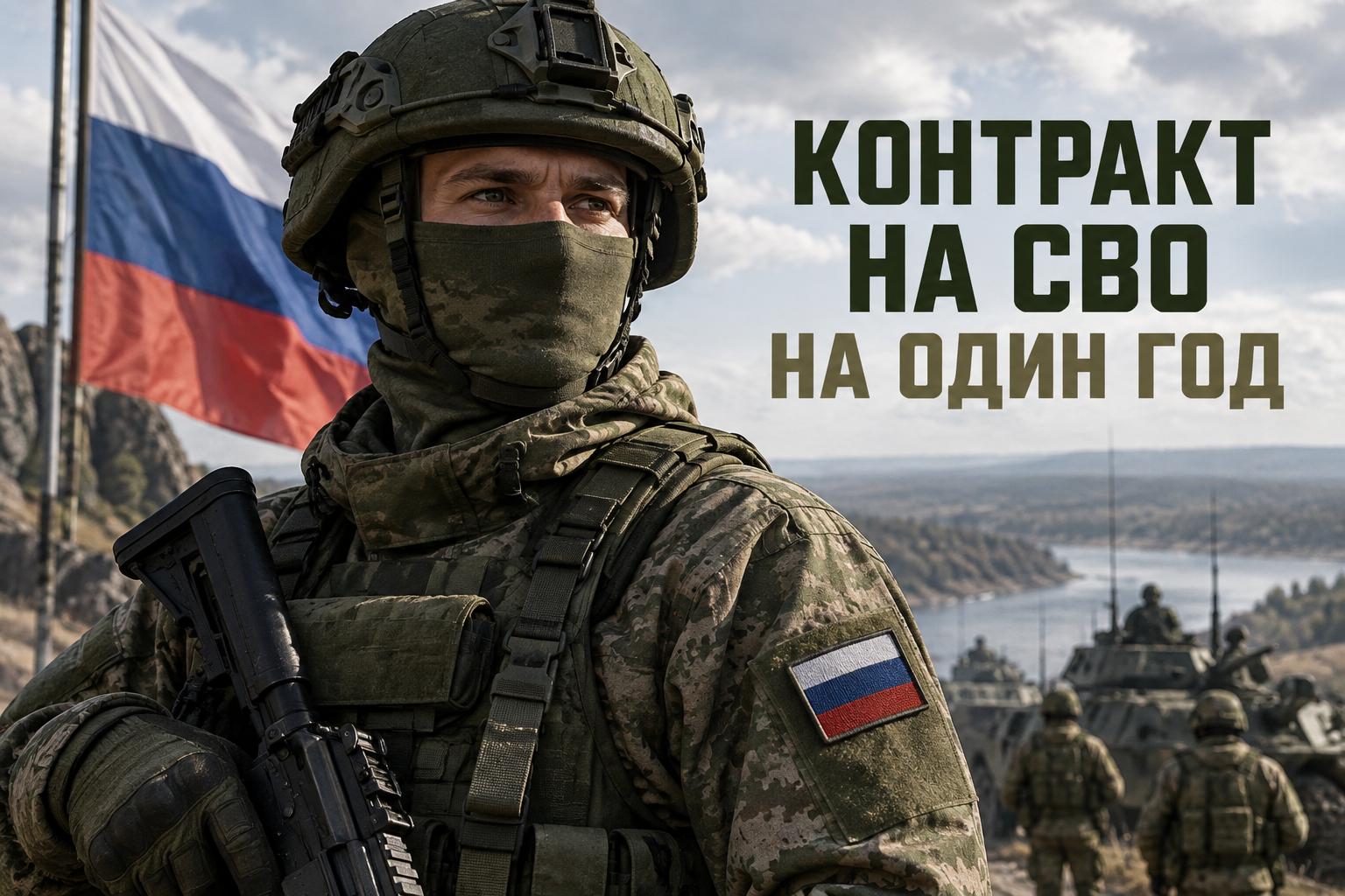 Контракт на СВО сроком на год