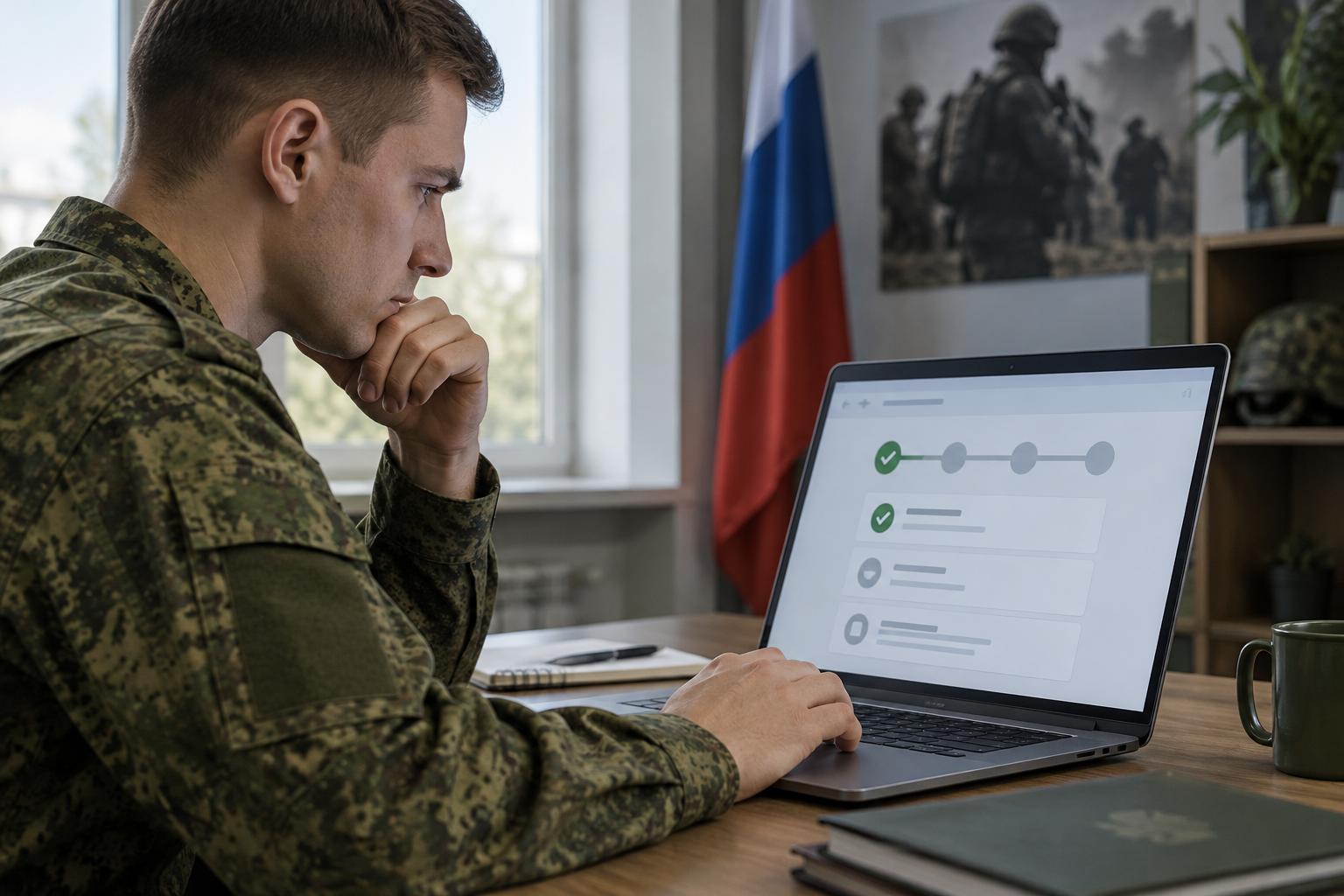 Как проверить статус заявления на контракт