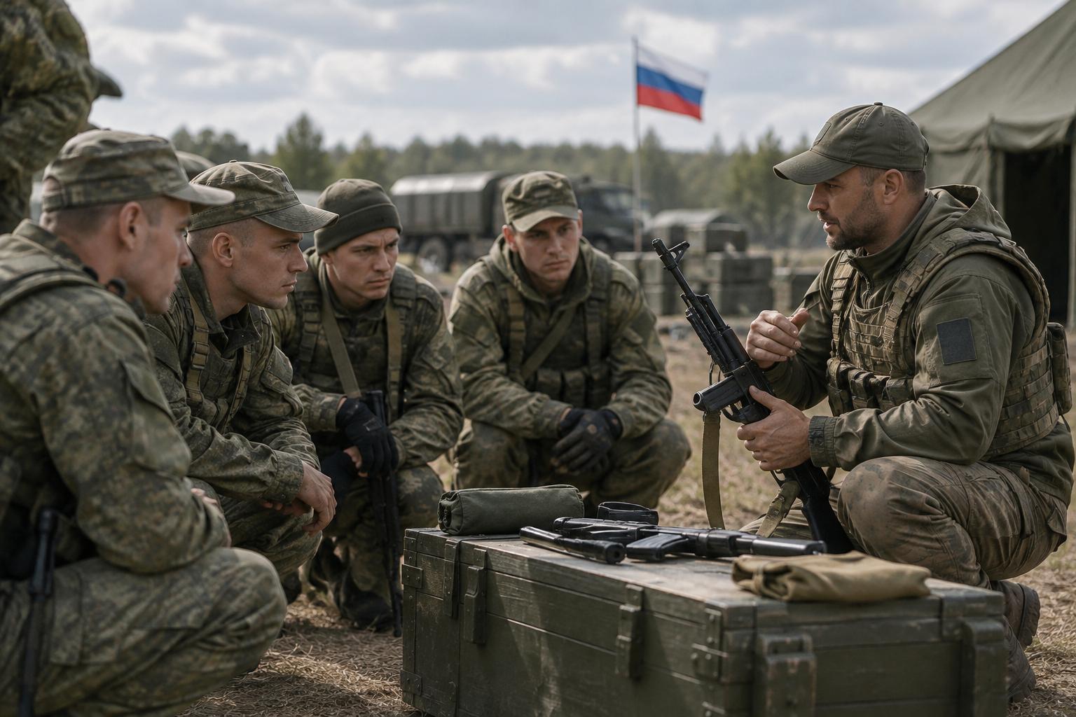 Подготовка добровольцев перед участием в СВО