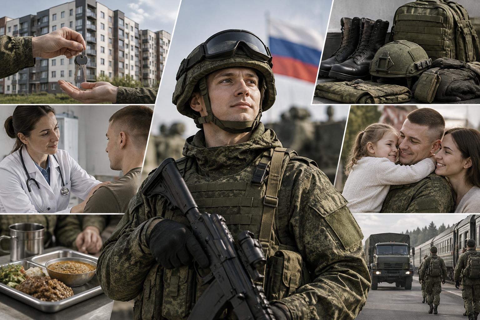 Обеспечение военнослужащих по контракту