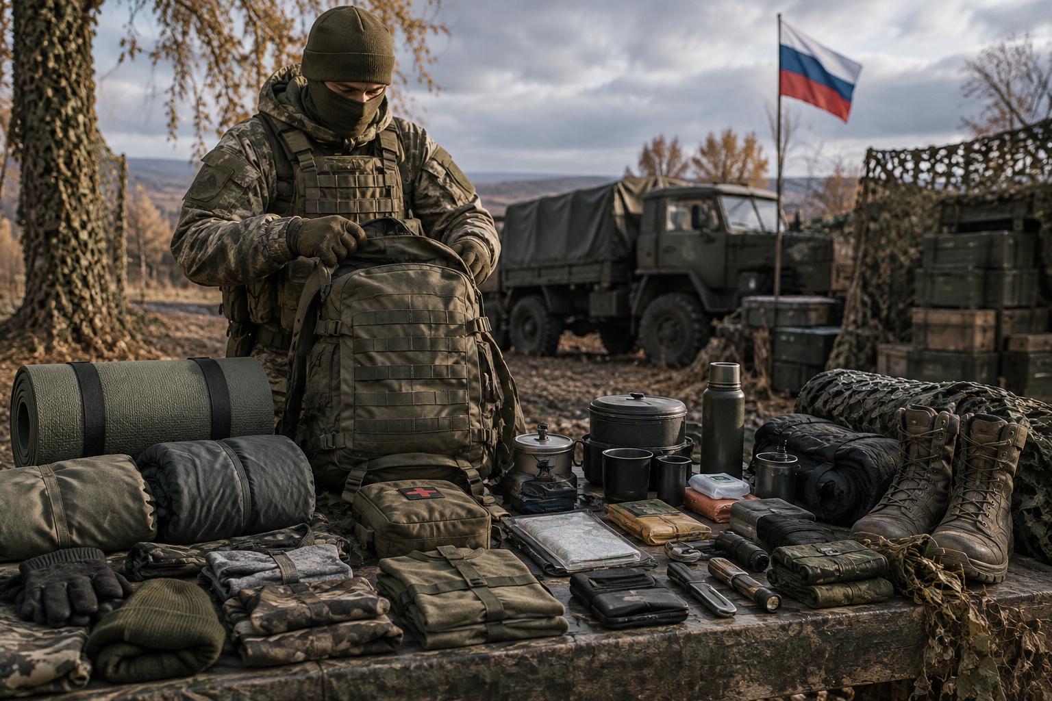 Что взять на СВО осенью